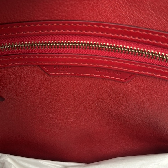 CELINE - RED LUGGAGE - Picture 3 of 5